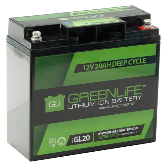 GreenLiFE GL20 – 12V 20A Lithium Ion Battery