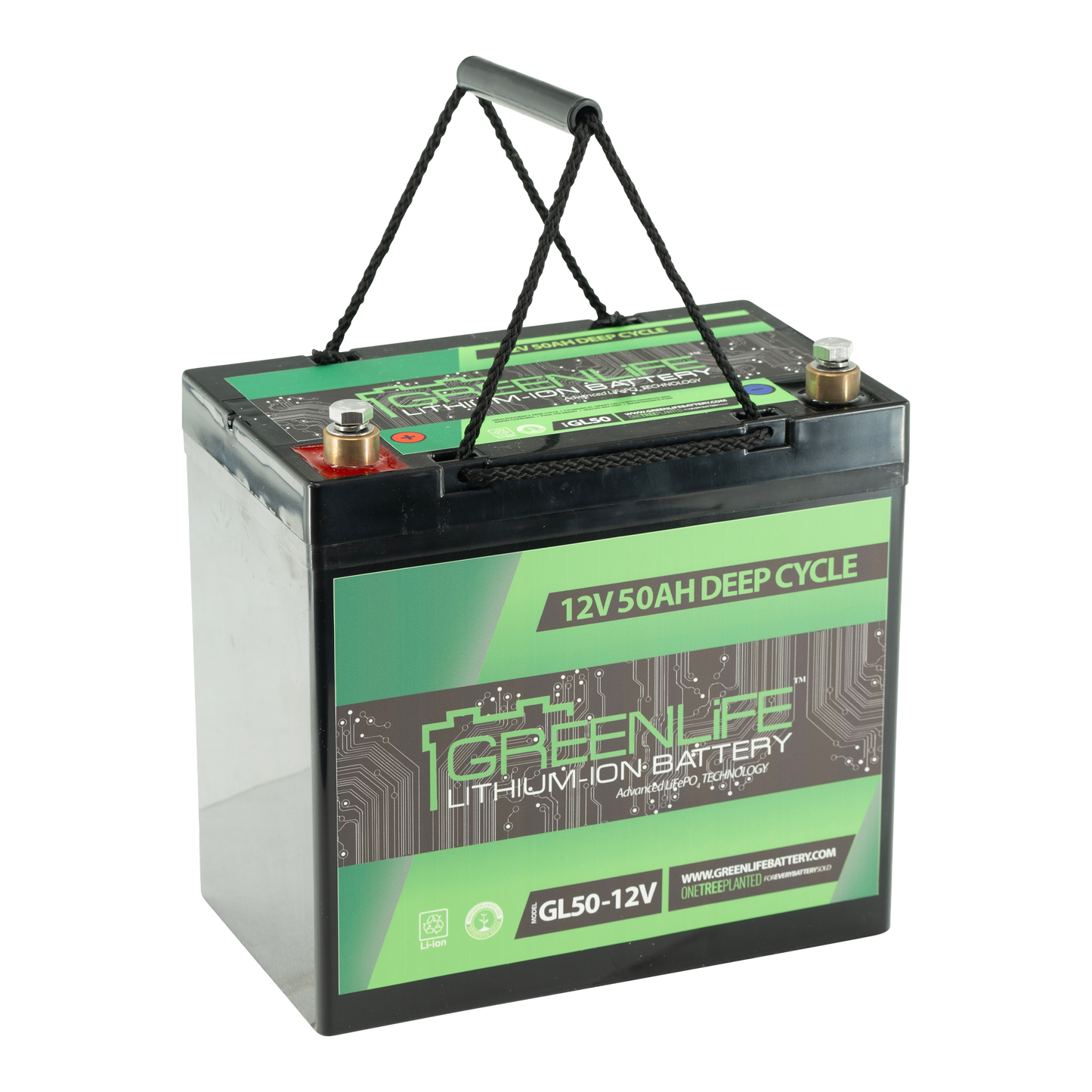 GreenLiFE GL50 – 12V 50A Lithium Ion Battery